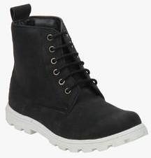 Knotty Derby Black Boots boys