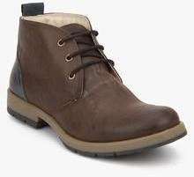 Knotty Derby Crouch Chukka Brown Boots men