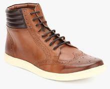 Knotty Derby Justin Tan Brogue Boots men