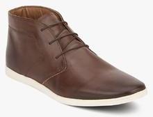 Knotty Derby Knicker Side Panel Chukka Brown Boots men