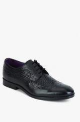 Knotty Derby Oliver Longwing Black Brogue Formal Shoes men