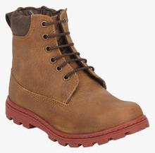 Knotty Derby Tan Boots boys