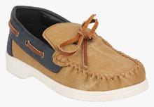 Knotty Derby Tan Loafers boys