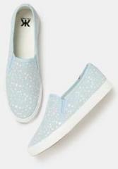 Kook N Keech Blue Casual Sneakers women