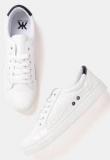 Kook N Keech White Casual Sneakers Men