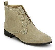 La Briza Ankle Length Beige Boots women