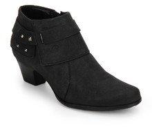 La Briza Ankle Length Black Boots women