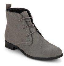 La Briza Ankle Length Grey Boots women