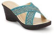 La Briza Green Wedges women