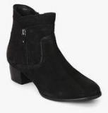 La Briza Kitty Black Ankle Length Boots women