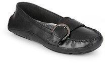 La Briza Pradera Black Moccasins women