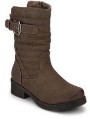 Lara Karen Ankle Length Khaki Boots women