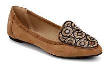 Lara Karen Beige Moccasins women