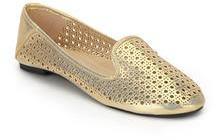 Lara Karen Golden Moccasins women