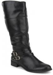 Lara Karen Knee Length Black Boots women