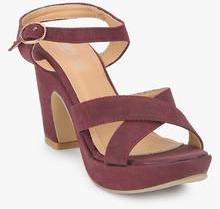 Lara Karen Maroon Sandals women