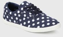 Lara Karen Navy Blue Casual Sneakers women