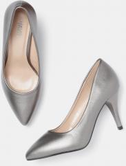 Lavie Gunmetal Toned Solid Pumps women