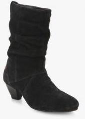 Lee Cooper Black Calf Length Boots women