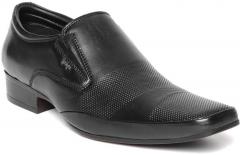 Lee Cooper Black Leather Formal Shoes men