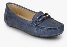 Lee Cooper Blue Moccasins women