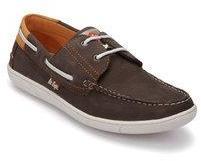 Lee Cooper Brown Boat Shoes men