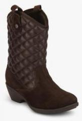 Lee Cooper Brown Calf Length Boots women