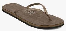 Lee Cooper Brown Flip Flops women