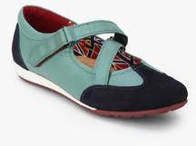 Lee Cooper Green Belly Shoes women