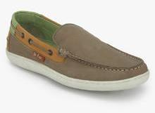 Lee Cooper Khaki Moccasins men