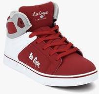 Lee Cooper Maroon Casual Sneakers women