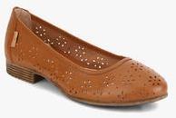 Lee Cooper Tan Belly Shoes women