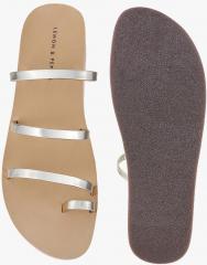 Lemon & Pepper Gold Sandals women