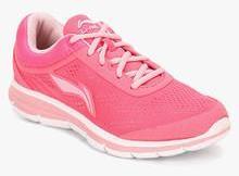 Li-ning Pink Running Shoes women