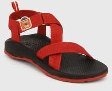 Liberty Footfun Red Sandals boys