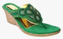 Liberty Senorita Green Wedges women