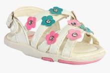 Lilliput White Sandals girls