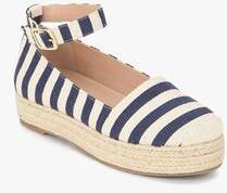 London Rebel Espadrille Navy Blue Lifestyle Shoes women