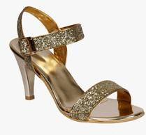 Lovely Chick Golden Sandals women