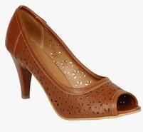 Lovely Chick Tan Stilettos women