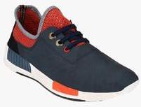 Mactree Navy Blue Running Shoes men