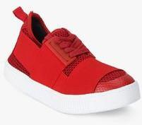 Mango Deportiva Corea Red Casual Sneakers women