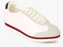 Mango Forest White Lifestyle Shoes women