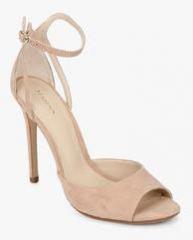 Mango Natalia Ankel Loop Beige Stilettos women