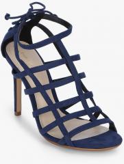 Mango Navy Blue Stilettos women