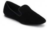 Mango Richy C Black Moccasins Women