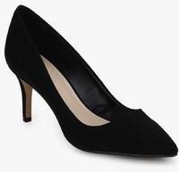 Mango Rico Black Sling Back Stilettos women