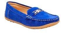 Marc Loire Blue Moccasins women