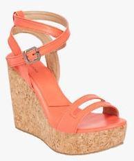 Marc Loire Orange Wedges women