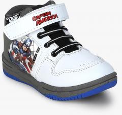 Marvel White Sneakers boys